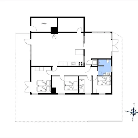 Bl1074-saltum-solmarken-3 بيت للعطل Saltum